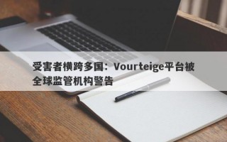 受害者横跨多国：Vourteige平台被全球监管机构警告