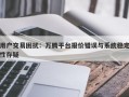 用户交易困扰：万腾平台报价错误与系统稳定性存疑