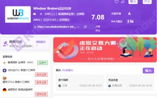 外匯券商溫莎WindsorBrokers，監管牌照層層套路，自研交易平台！