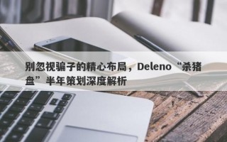 别忽视骗子的精心布局，Deleno“杀猪盘”半年策划深度解析