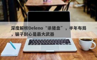 深度解析Deleno“杀猪盘”，半年布局，骗子耐心是最大武器