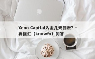 Xeno Capital入金几天到账？-要懂汇（knowfx）问答