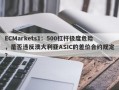 ECMarkets1：500杠杆极度危险，是否违反澳大利亚ASIC的差价合约规定？