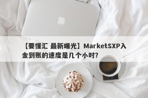 【要懂汇 最新曝光】MarketSXP入金到账的速度是几个小时？
-第1张图片-要懂汇圈网