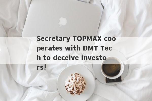Secretary TOPMAX cooperates with DMT Tech to deceive investors!-第1张图片-要懂汇圈网