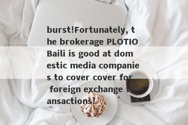 burst!Fortunately, the brokerage PLOTIO Baili is good at domestic media companies to cover cover for foreign exchange transactions!-第1张图片-要懂汇圈网