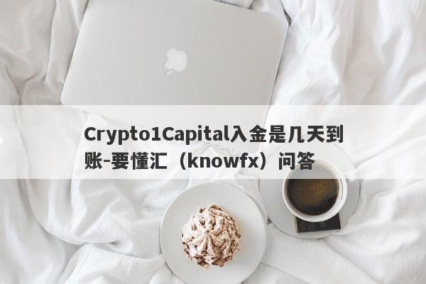 Crypto1Capital入金是几天到账-要懂汇（knowfx）问答-第1张图片-要懂汇圈网
