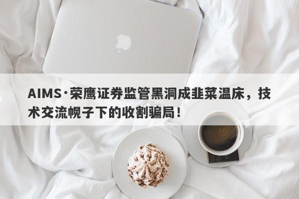 AIMS·荣鹰证券监管黑洞成韭菜温床，技术交流幌子下的收割骗局！-第1张图片-要懂汇圈网