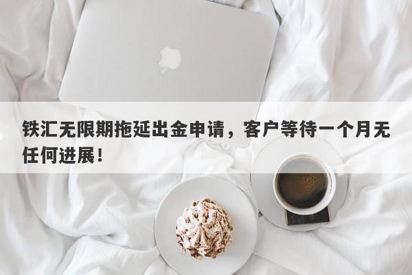 铁汇无限期拖延出金申请，客户等待一个月无任何进展！-第1张图片-要懂汇圈网