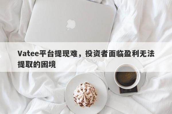 Vatee平台提现难，投资者面临盈利无法提取的困境-第1张图片-要懂汇圈网